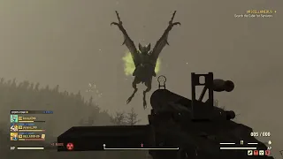 Fallout 76 legendary scorchbeast fight