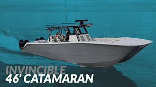 46' Invincible Catamaran - First look and Sea Trial!!