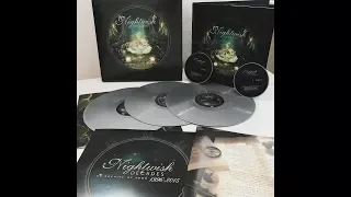 NIGHTWISH - DECADES // EARBOOK & SILVER LP BOXSET  unboxing