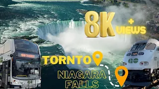 Niagara falls night view|GO Train and GO Bus from Toronto to Niagara Falls | Living in Toronto