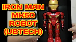 Iron Man MK50 Robot by UBTECH unboxing (where are the instructions?)