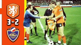 Netherlands vs Yugoslavia 3 - 2 Highlights Third place play off Euro 1976 High Quality