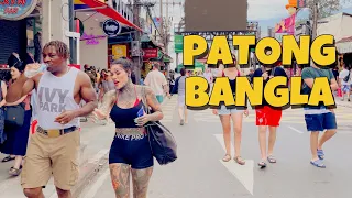 【🇹🇭 4K】Phuket 2022  Patong Beach and Bangla Walking Street