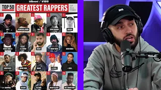 Billboard's Top 50 Rappers List