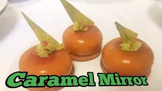 How To Make Caramel Mirror Glaze with Easy Method