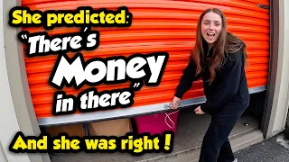 She predicted we'd find money... and we DID!