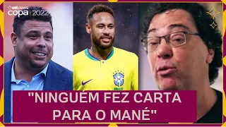 Casagrande: 'TORNOZELO do NEYMAR não é mais importante que a SITUAÇÃO do país'