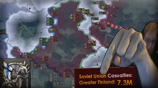 FINLAND IS DEFINITELY A BALANCED COUNTRY IN HOI4! FINNISH HIM! - Hearts of Iron 4