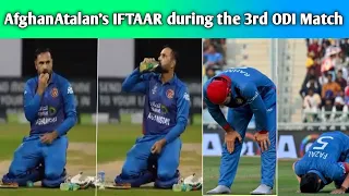 AfghanAtalan's IFTAAR during the 3rd ODI Match | Subhan Allah | Roza khulta hu ground mein