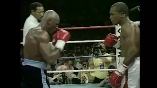 Marvin Hagler vs Sugar Ray Leonard Round 9