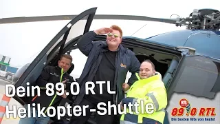 Der 89.0 RTL Helikopter-Shuttle mit BigNick