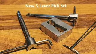 New 5 Lever Pick Set