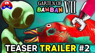 Garten of Banban 7 - ALL the HIDDEN SECRETS of the NEW OFFICIAL TEASER TRAILER 💉