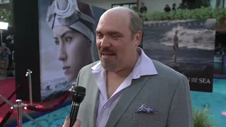 Young Woman And The Sea: Glenn Fleshler Red Carpet interview | ScreenSlam