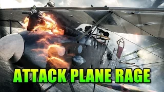 Attack Plane Destroys All!! | Battlefield 1 Pilot Gameplay