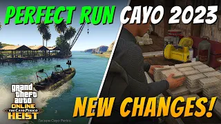 PERFECT RUN Cayo Perico Heist - After Drug Wars DLC - Stealth Solo 2023 (GTA Online)