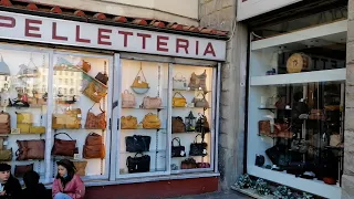 Итальянские сумки/VLOG Обзор витрины кожаных и модных сумок во Флоренции