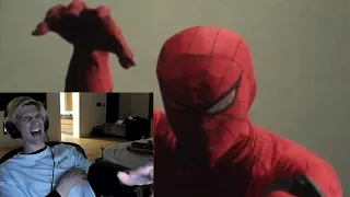 xQc reacts to JAPANESE SPIDER-MAN Best Parts