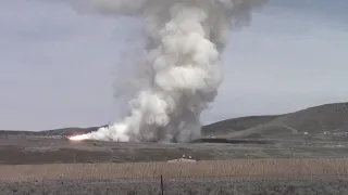 Northrop Grumman QM-2 Gem 63 Static Test Launch, April 4th, 2019