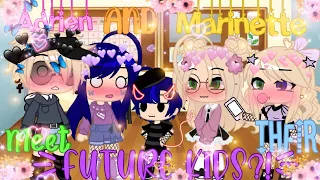 Adrien and Marinette Meet their Future Kids?! |Gacha Club| Part 1|👶🏻👱🏼‍♀️👧🏼|