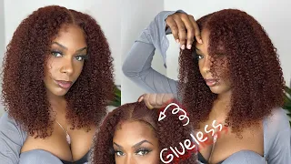 Wear And Go! ⚠️ | UNice 6×4.5 Pre-Plucked KinkyCurly Wig | Beginner Friendly ￼