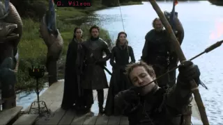 Game of Thrones "BlackFish" Arrow Funeral Cermony