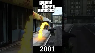 evolution of gta🥂 flamethrower