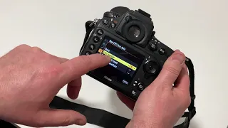 Non-CPU lens on a Nikon D800 DSLR