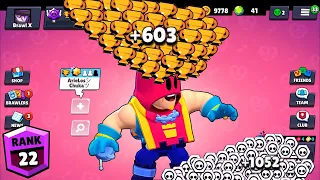 GROM NONSTOP to 600 TROPHIES! Brawl Stars