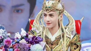 🤴22/Apr/2024 (Full Video) Congratulationsปิดกล้องละครShuilongYin#หลัวอวิ๋นซี#luoyunxi #tanglici#罗云熙💞