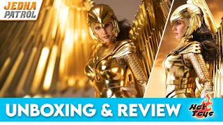 Hot Toys Wonder Woman Golden Armor Deluxe Unboxing & Review