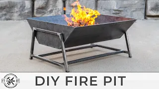 How to Make a DIY Fire Pit from Steel | Welding Projects