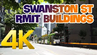 Explore Melbourne : SWANSTON ST - RMIT BUILDINGS  DJI OSMO