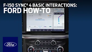 F-150 SYNC® 4 Basic Interactions | Ford How-To | Ford