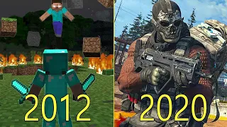 Evolution of Battle Royale Games 2012-2020