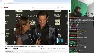 Forsen Reacts to Jim Carrey Sounds Off on Icons and More at NYFW 2017 | E! Red Carpet & Award Shows