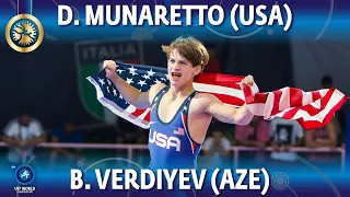 Domenic Michael Munaretto (USA) vs Bashir Verdiyev (AZE) - Final // U17 World Championships 2022