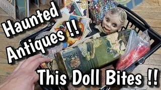 Haunted Antiques - Shop With Me For Vintage & Antiques - Creepy Dolls - Antique Mall - Pennsylvania