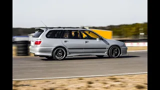 Onboard Stayki Raceway Nissan Primera Wagon WP11 SR20DET 20/03/2022 (Track day Nissan Primera P11)