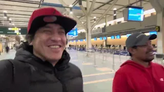 Sinundo namin ang kapamilya at kapuso sa airport ng Vancouver canada