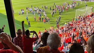 Luton vs Fulham final game this season ￼