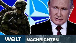 PUTINS KRIEG: "Größte Bedrohung" Klare Kante gegen Russland - Neue NATO-Strategie I WELT Nachtstream