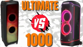 JBL PARTYBOX ULTIMATE VS JBL PARTYBOX 1000 FULL SPECS COMPARISON WHO IS BETTER