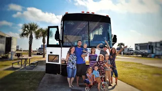 CONVERTED COACH BUS TOUR (Family Of 10)
