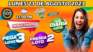 Sorteo 9 PM Loto Honduras, La Diaria, Pega 3, Premia 2, LUNES 21 DE AGOSTO 2023 |✅🥇🔥💰