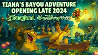 Tiana's Bayou Adventure OPENING in 2024 New Ride at Disneyland & Walt Disney World