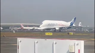 Airbus Beluga Takeoff Video at Mumbai Airport.