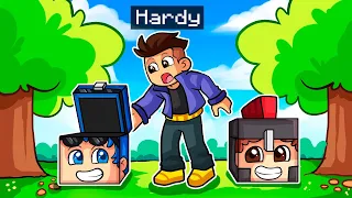 MINECRAFT pero HAY COFRES de YOUTUBERS PERSONALIZADOS 😂😱 HARDY y TROLERO