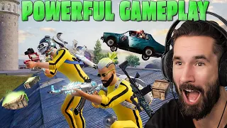 Awesome Action Gameplay With Strongest Squads 😮 PUBG MOBILE