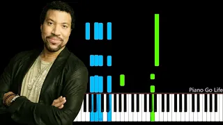 Lionel Richie - Hello Piano Tutorial